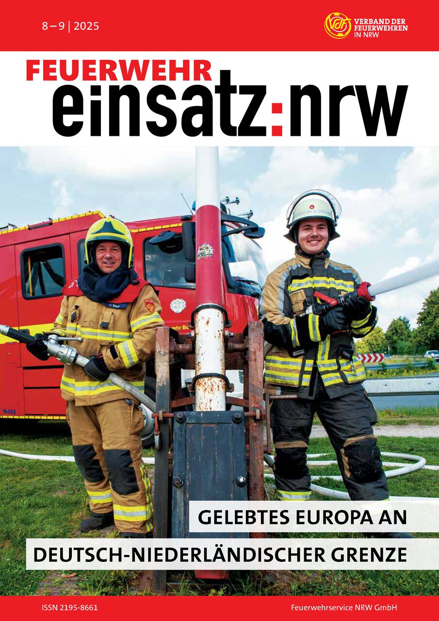 FEUERWEHR einsatz:nrw Ausgabe 8-9/2025