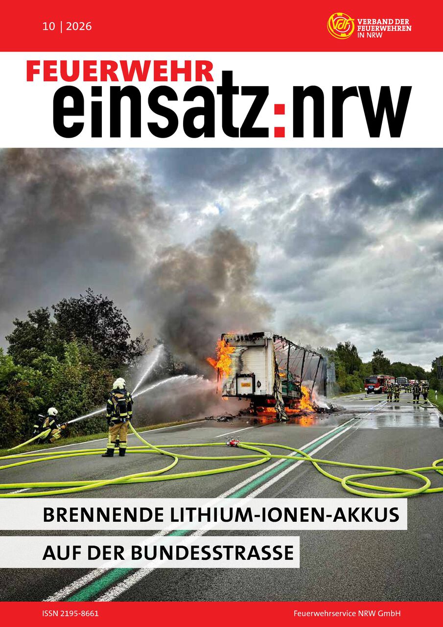 FEUERWEHR einsatz:nrw Ausgabe 10/2026