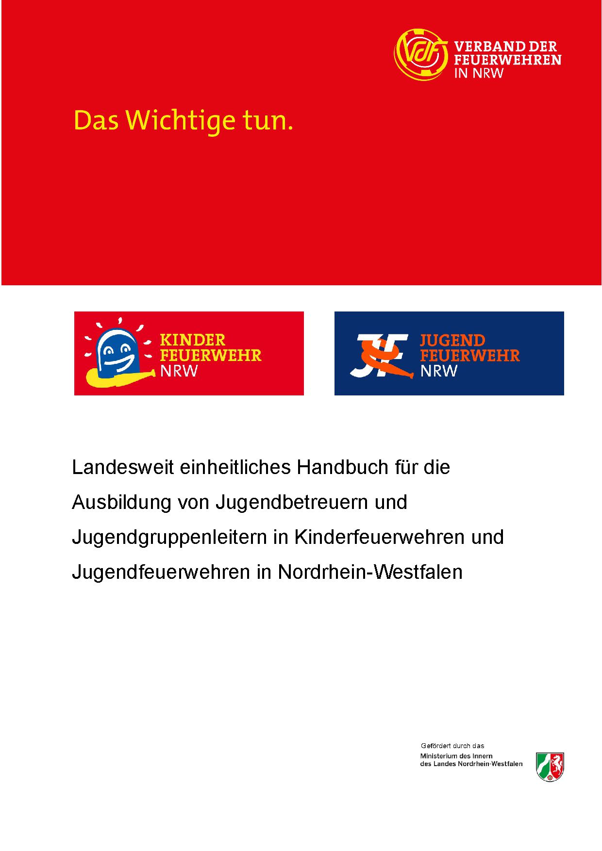 Handbuch für die Ausbildung von Jugendbetreuern und Jugendgruppenleitern von 09/24